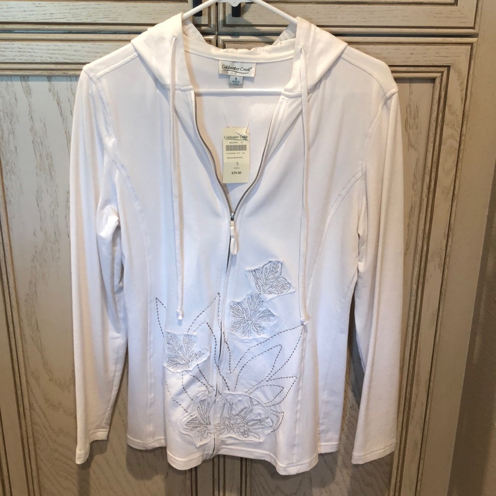 *New* Coldwater Creek Zip-Up Hoodie - Women’s Small